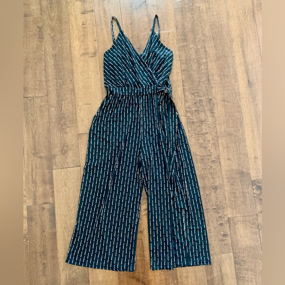 NWT Stitchfix Kaileigh Rica Knit Crop Jumpsuit size Small